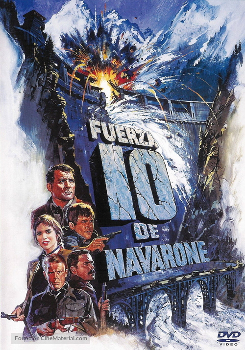 Force 10 From Navarone - Spanish DVD movie cover