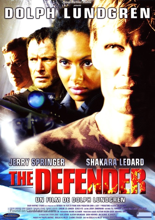 The Defender - French DVD movie cover