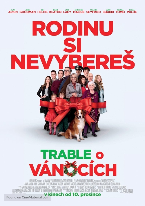 Love the Coopers - Czech Movie Poster