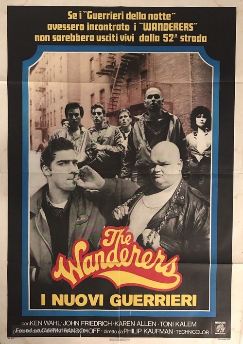 The Wanderers - Italian Movie Poster