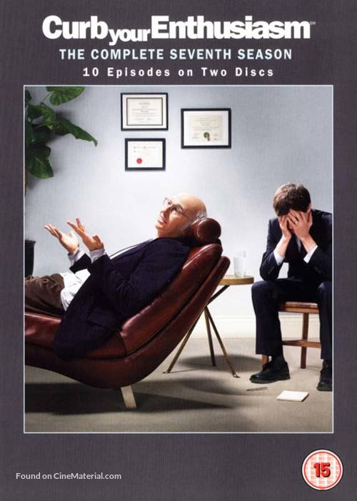&quot;Curb Your Enthusiasm&quot; - British DVD movie cover