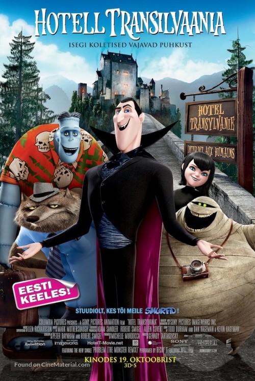 Hotel Transylvania - Estonian Movie Poster