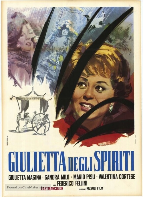 Giulietta degli spiriti - Italian Movie Poster