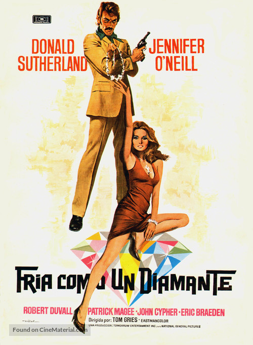 Lady Ice - Spanish Movie Poster