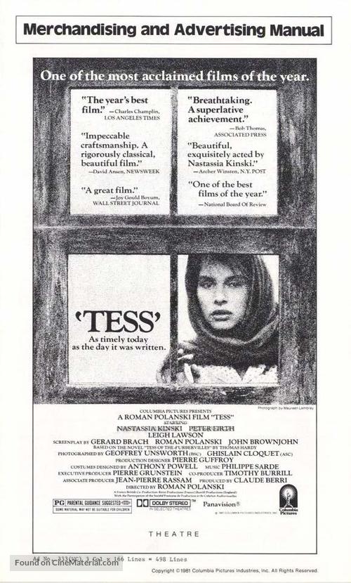 Tess - poster