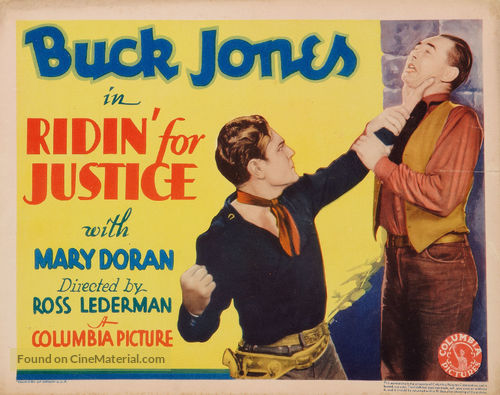 Ridin&#039; for Justice - Movie Poster