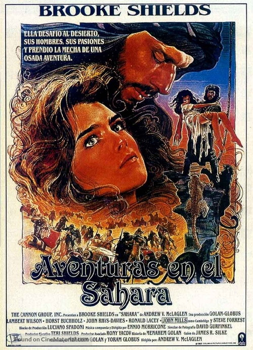 Sahara - Spanish Movie Poster