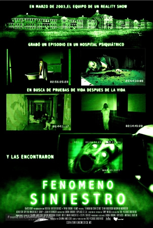 Grave Encounters - Mexican Movie Poster
