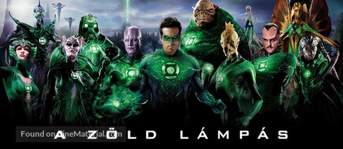 Green Lantern - Hungarian Movie Poster