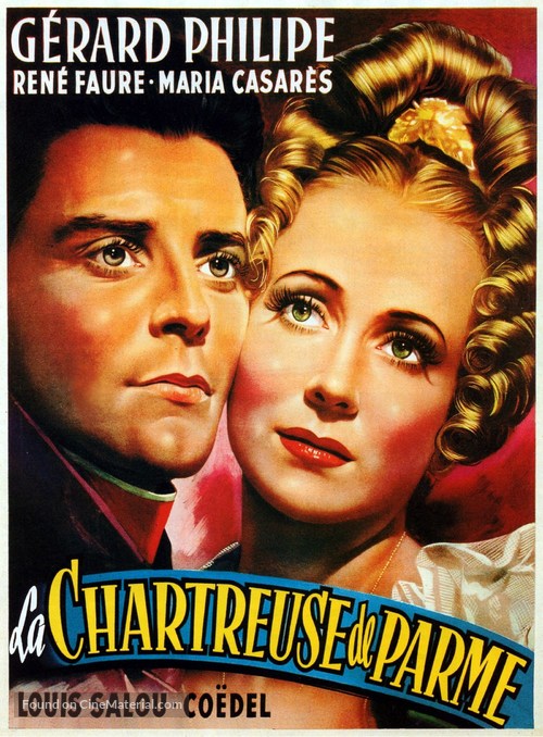 La Chartreuse de Parme - Belgian Movie Poster