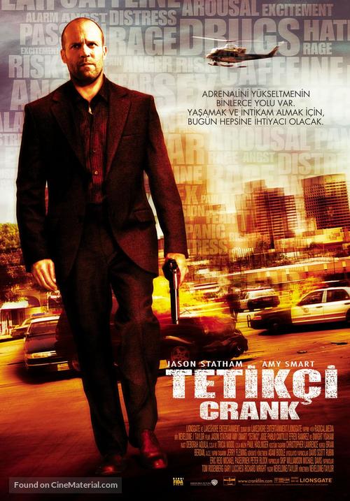 Crank - Turkish Movie Poster