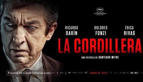 La cordillera - Argentinian Movie Poster