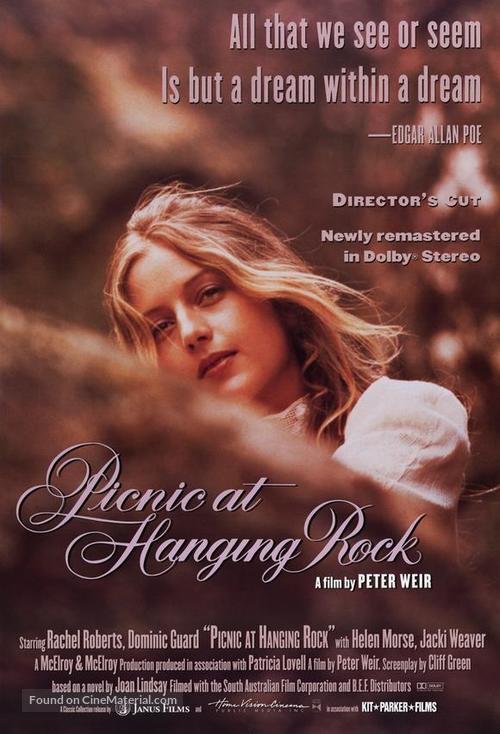 Picnic at Hanging Rock - DVD movie cover