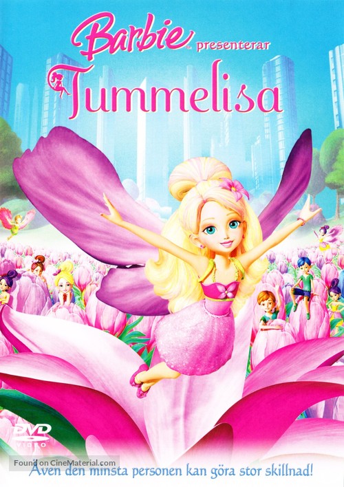 Barbie Presents: Thumbelina - Swedish Movie Cover