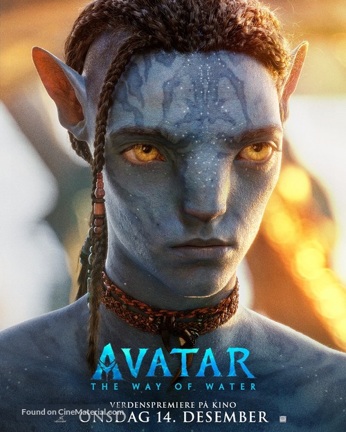 Avatar: The Way of Water - Norwegian Movie Poster