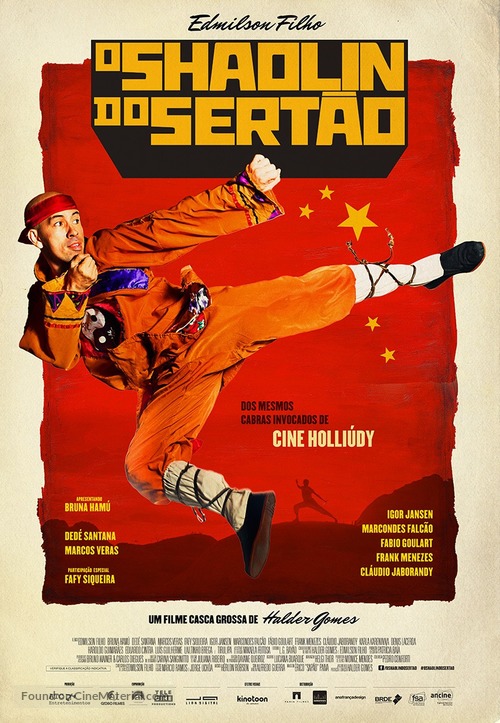 O Shaolin do Sert&atilde;o - Brazilian Movie Poster