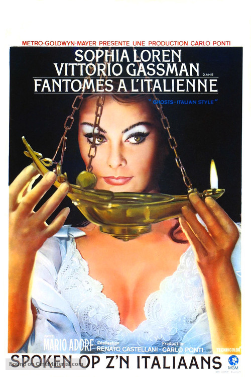 Questi fantasmi - Belgian Movie Poster