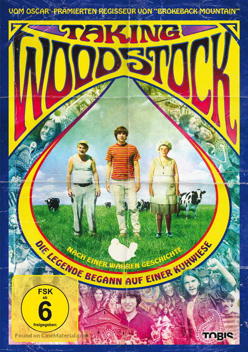 Taking Woodstock - German Movie Cover