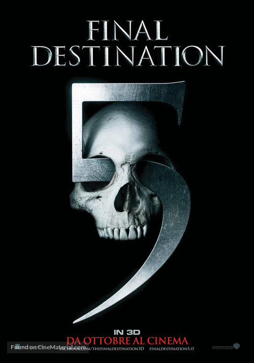 Final Destination 5 - Italian Movie Poster