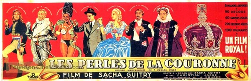 Les perles de la couronne - French Movie Poster