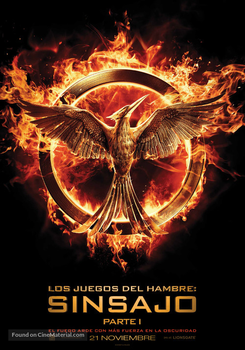 The Hunger Games: Mockingjay - Part 1 - Spanish Movie Poster