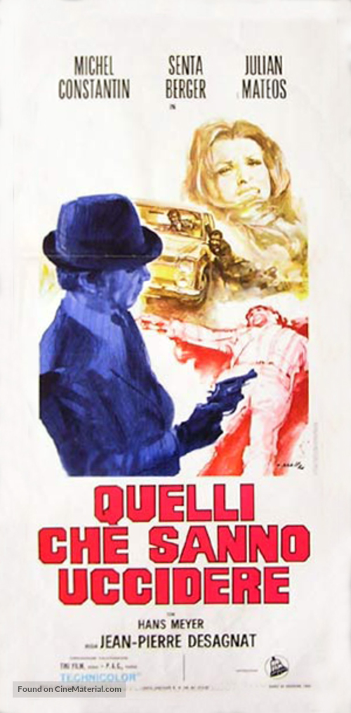 Les &eacute;trangers - Italian Movie Poster