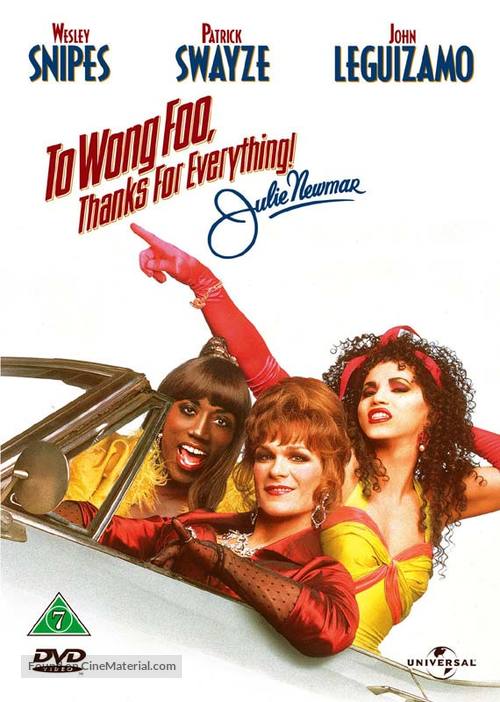To Wong Foo Thanks for Everything, Julie Newmar - Danish DVD movie cover