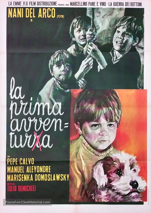 La primera aventura - Italian Movie Poster