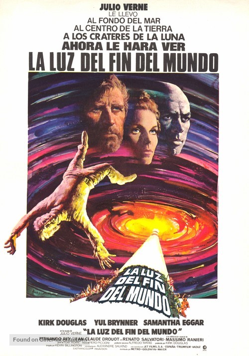 The Light at the Edge of the World - Spanish Movie Poster