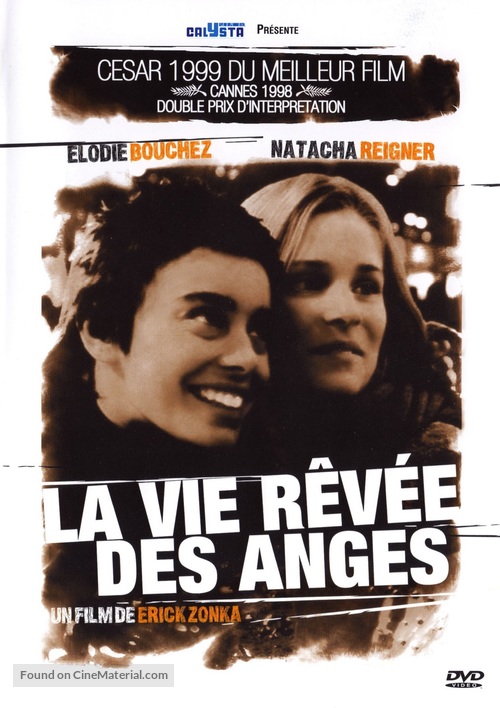La vie r&ecirc;v&eacute;e des anges - French DVD movie cover