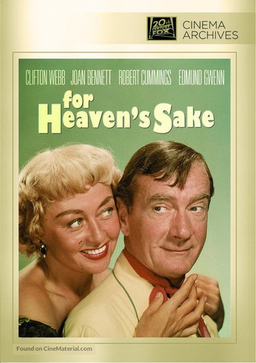 For Heaven&#039;s Sake - DVD movie cover