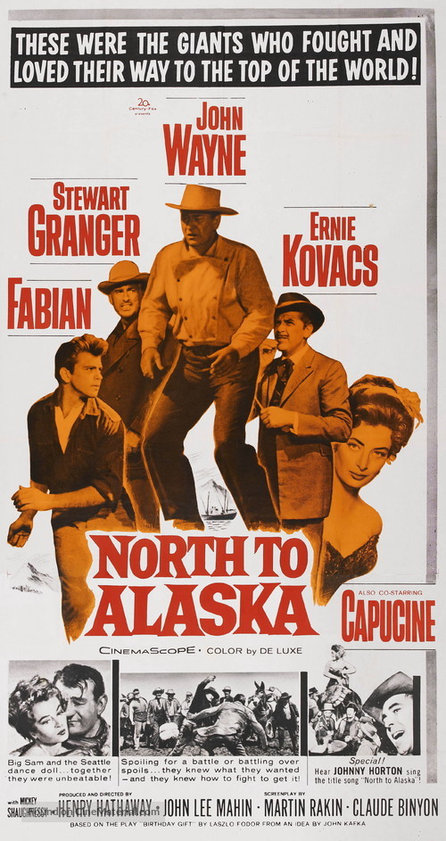 North to Alaska - Movie Poster