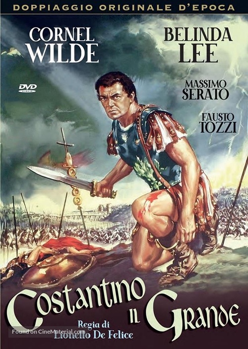 Costantino il grande - Italian DVD movie cover