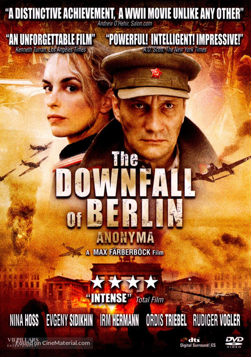 Anonyma - Eine Frau in Berlin - DVD movie cover