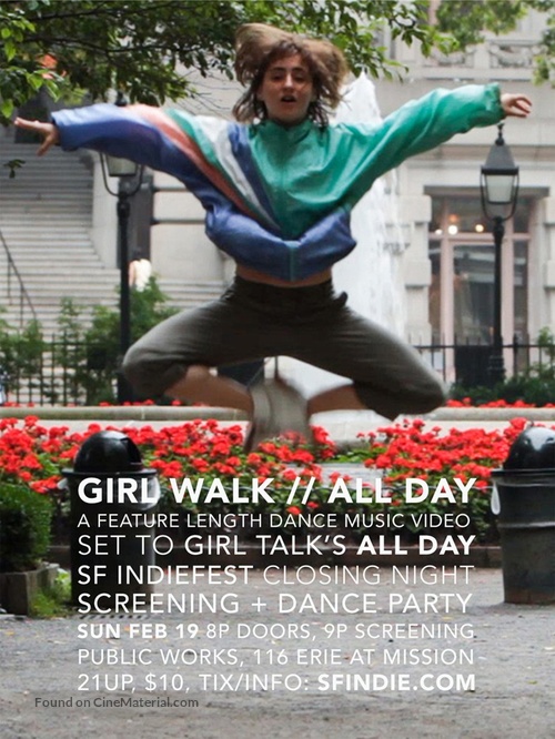 Girl Walk: All Day - Movie Poster