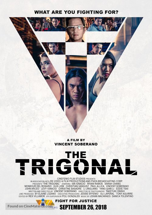 The Trigonal: Fight for Justice - Philippine Movie Poster