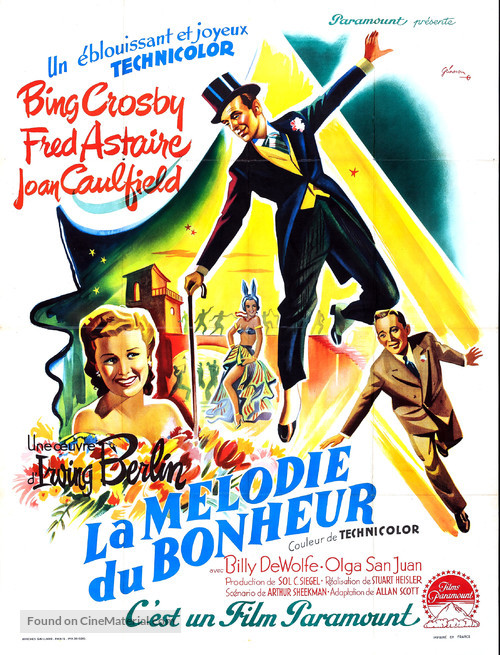 Blue Skies - French Movie Poster