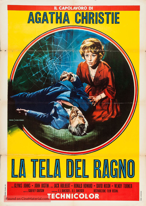 The Spider&#039;s Web - Italian Movie Poster