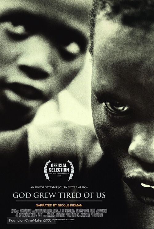 God Grew Tired of Us: The Story of Lost Boys of Sudan - Movie Poster