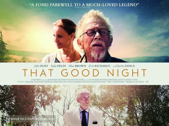 That Good Night - British Movie Poster