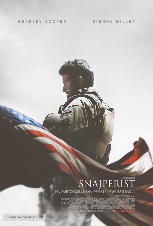 American Sniper - Croatian Movie Poster