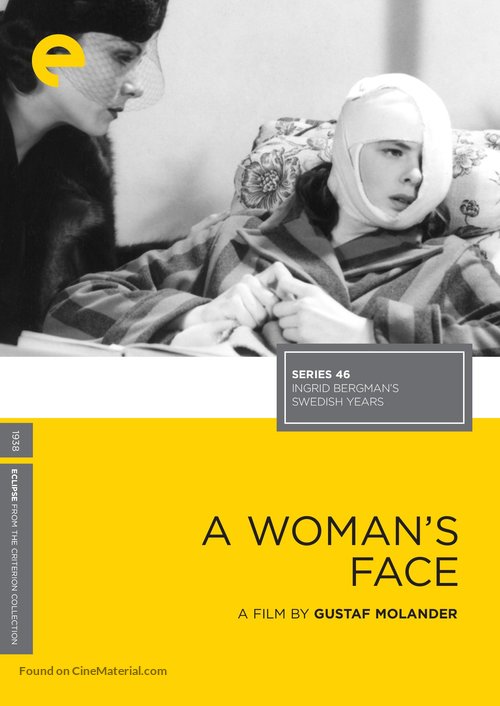 Kvinnas ansikte, En - DVD movie cover