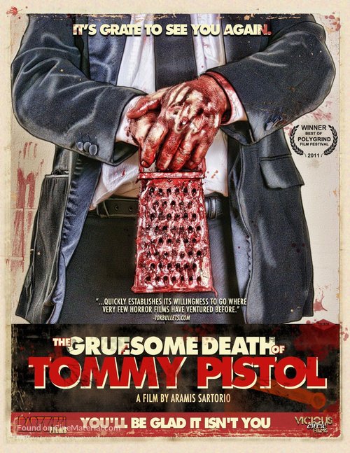 The Gruesome Death of Tommy Pistol - Movie Cover