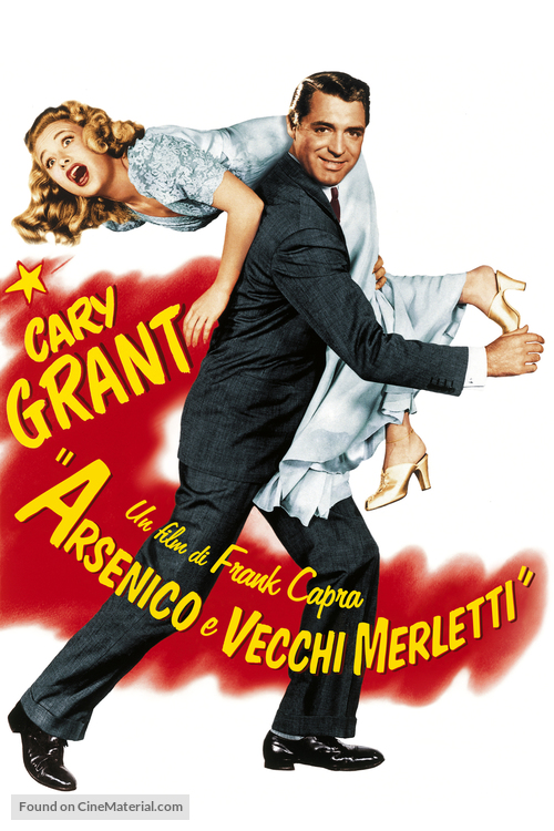 Arsenic and Old Lace - Italian Movie Cover