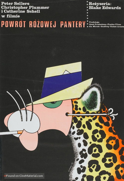 The Return of the Pink Panther - Polish Movie Poster