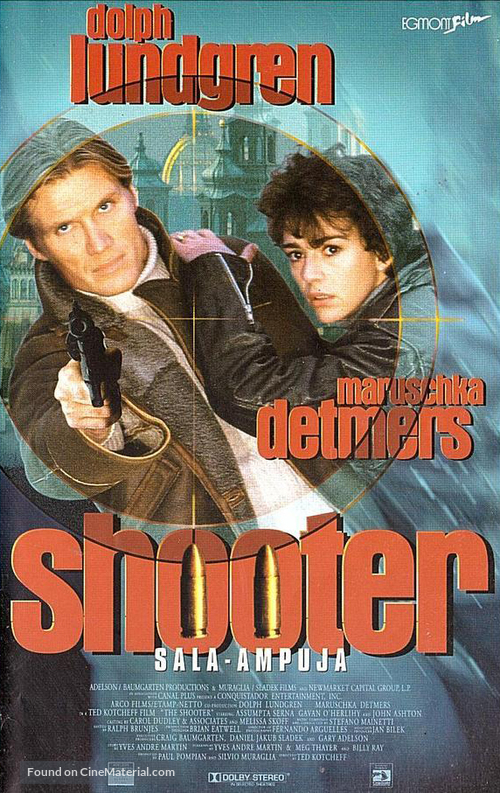 The Shooter - Finnish VHS movie cover