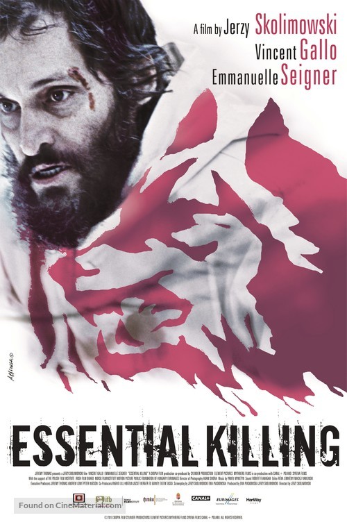 Essential Killing - British Movie Poster