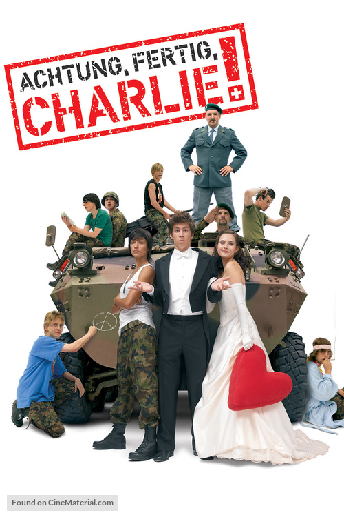 Achtung Fertig Charlie - Swiss Movie Poster