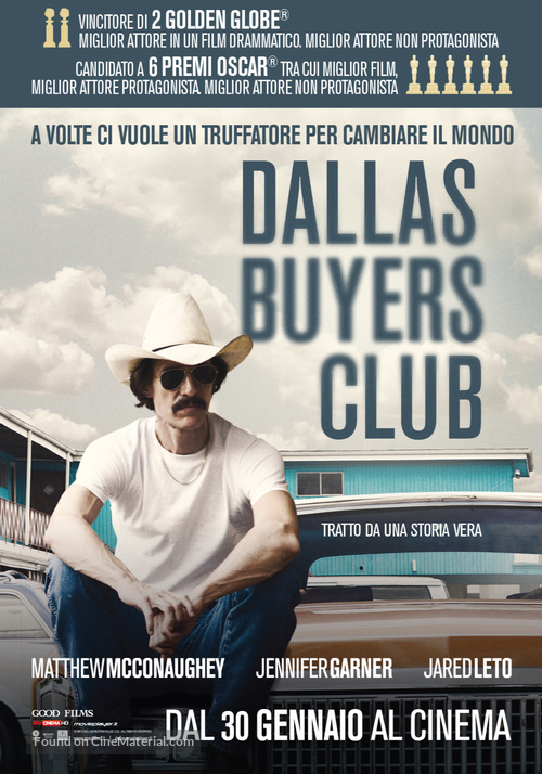 Dallas Buyers Club - Italian Movie Poster