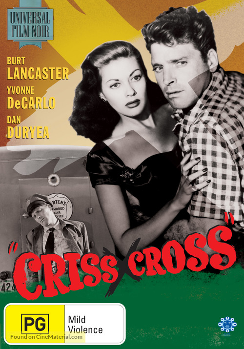 Criss Cross - Australian DVD movie cover